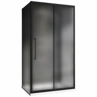 Душевое ограждение Abber Schwarzer Diamant AG30170BMH-S90BM-S90BM 170x90 см