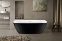 Акриловая ванна Esbano San Marino 170x80 см (black)