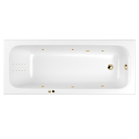 Акриловая ванна Whitecross Vibe 170x70 см Line Nano 0105.170070.100.LINENANO.GL
