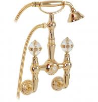 Смеситель для душа Migliore Cristalia, цвет: бронза (ручки Swarovski) ML.CRS-3746.BR