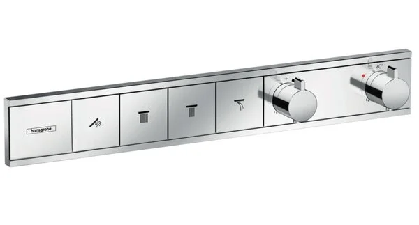 Фото термостатический смеситель для душа hansgrohe rainselect 15382000