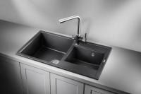 Кухонная мойка Granula 82 см 8201, ЧЁРНЫЙ