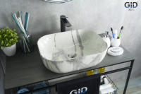 Раковина накладная Gid K397G125 50 см