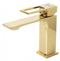 Смеситель для раковины BelBagno Luce LUC-LVM-ORO