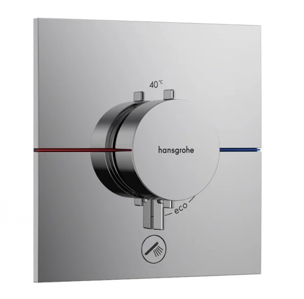 Фото термостатический смеситель для душа hansgrohe shower select comfort e 15575000
