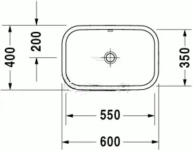 Фото раковина подвесная duravit happy d.2 60 см 2314600000