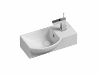 Раковина подвесная Ceramicanova Element 40 см, цвет: белый CN6039L