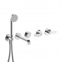Встраиваемый смеситель для ванны Fantini Icona Deco 5302R119B+4400R119A