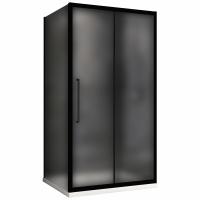 Душевое ограждение Abber Schwarzer Diamant AG30120BMH-S90BM 120x90 см
