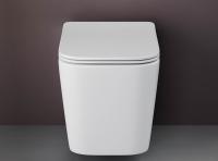 Унитаз подвесной, безободковый Ceramicanova Cubic CN1806