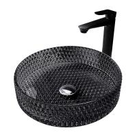 Раковина накладная Abber Glas 39.5x39.5 см AK2301B