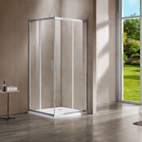 Душевое ограждение Vincea Garda 100x110 см  VSS-1G1011CL