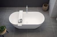 Ванна из искусственного камня Cezares 170x75 см TITAN-ROUND-170-75-57