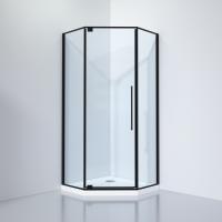 Душевое ограждение Black&White Stellar Wind 90x90 см S815 BC