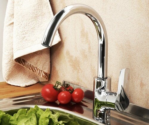Фото смеситель для кухни wasserkraft lippe 4507