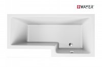 Акриловая ванна Vayer Options 165x85 см R