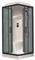 Душевая кабина Royal Bath НР RB80HP6-GT-BL 80x80 см