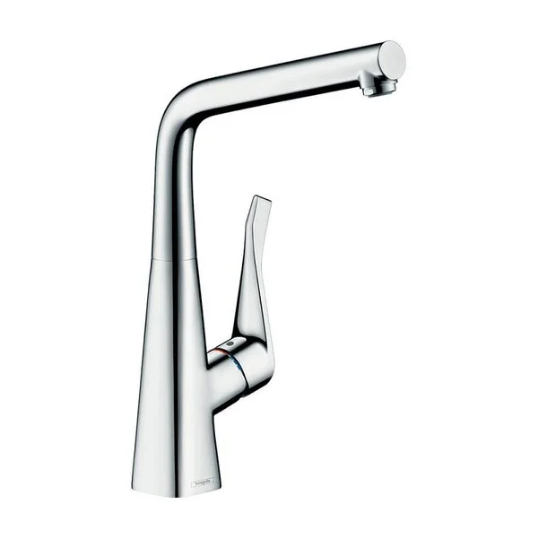 Фото смеситель для кухонной мойки hansgrohe metris 14782000
