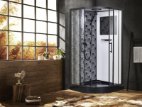 Душевая кабина Esbano Elegancia 80x80 см ESKBB80CR