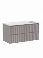 Тумба под раковину Sancos Snob R 100 см, цвет: Doha Soft SNR100SM