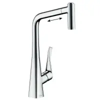 Смеситель для кухонной мойки Hansgrohe Metris 14780000