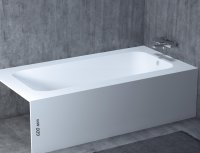 Ванна из искусственного камня Salini Orlando Vasta 102014M 190x100 см, матовая