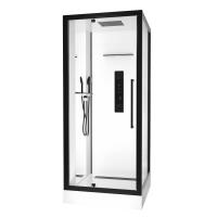 Душевая кабина Black&White Galaxy 90x90 см G8022
