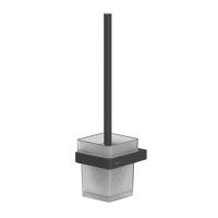 Ершик напольный Whitecross Cubo CU2470BL, цвет: черный