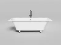 Ванна из искусственного камня Salini Orlanda Axis Kit 170x75 см 103313G глянцевая