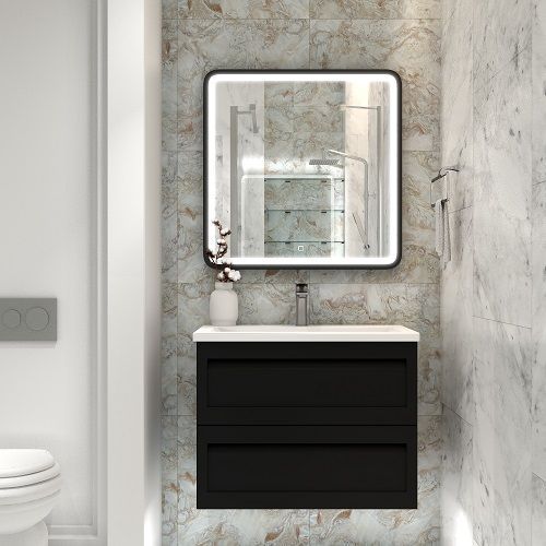 Фото тумба под раковину art&max platino 75 см am-platino-750-2c-so-nm