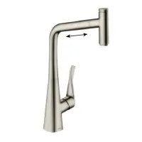 Смеситель для кухонной мойки Hansgrohe Metris Select 73803800