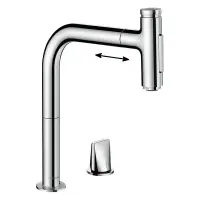 Смеситель для кухонной мойки Hansgrohe Metris Select 73818000