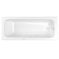 Акриловая ванна Whitecross Vibe 170x70 см Soft 0105.170070.100.SOFT.WH