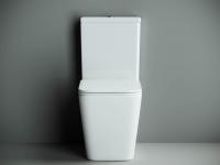 Унитаз-компакт, безободковый без бачка Ceramicanova Cubic CN1803-B