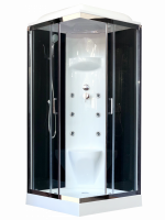 Душевая кабина Royal Bath НР RB80HP7-BT-CH 80x80 см