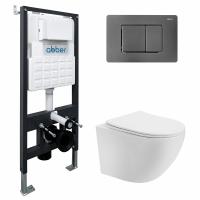 Унитаз с инсталляцией Abber Bequem AC1100T-AC0105-AC0120NG