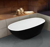 Акриловая ванна Esbano Sophia 170x85 см цвет: Черный