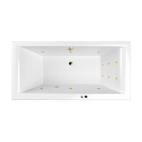 Акриловая ванна Whitecross Savia Duo 170x80 см Line 0103.170080.100.LINE.GL