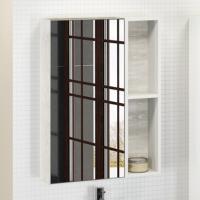 Зеркальный шкаф Comforty Прага 60 см 4147599