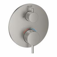 Встраиваемый термостатический смеситель для ванны Grohe Atrio New 24138DC3, цвет: сталь