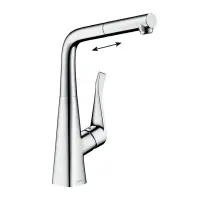 Смеситель для кухонной мойки Hansgrohe Metris 73812000