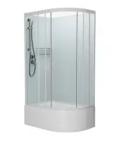 Душевая кабина Frank F412/2 L/R М White 120x80 см 20037