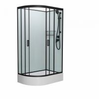 Душевая кабина Frank F412/1 R Black 120x80 см 146009
