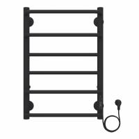Электрический полотенцесушитель Azario MILAN 40x60 см цвет: черный AZ90846B