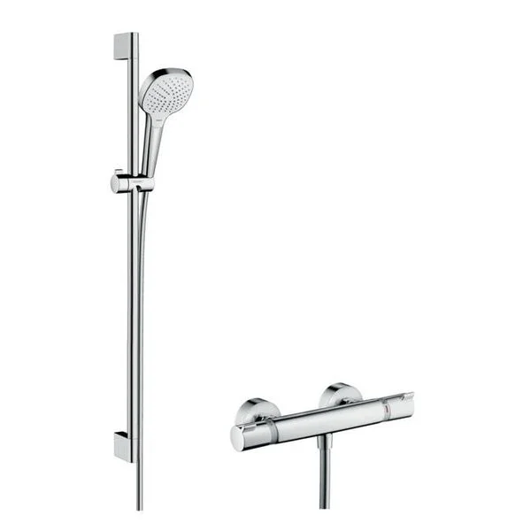 Фото душевая стойка hansgrohe croma select e 27082400