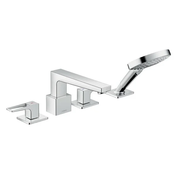 Фото смеситель на ботр ванны hansgrohe metropol 74553000