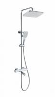 Душевая стойка с термостатом Wonzon & Woghand Stay цвет: Хром WW-B3016-T1-CR