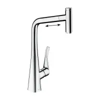 Смеситель для кухонной мойки Hansgrohe Metris Select 73807000