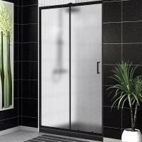 Душевая дверь BelBagno Uno UNO-195-BF-1-120-P-NERO 120 см