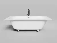 Ванна из искусственного камня Salini Ornella Axis 170x75 см 103423M матовая